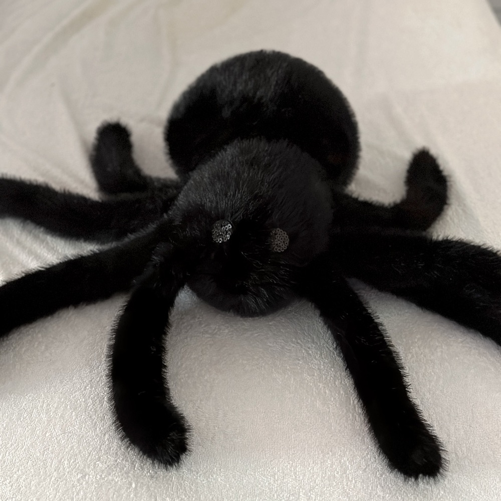 Cynthia Rowley Black Spider Pillow